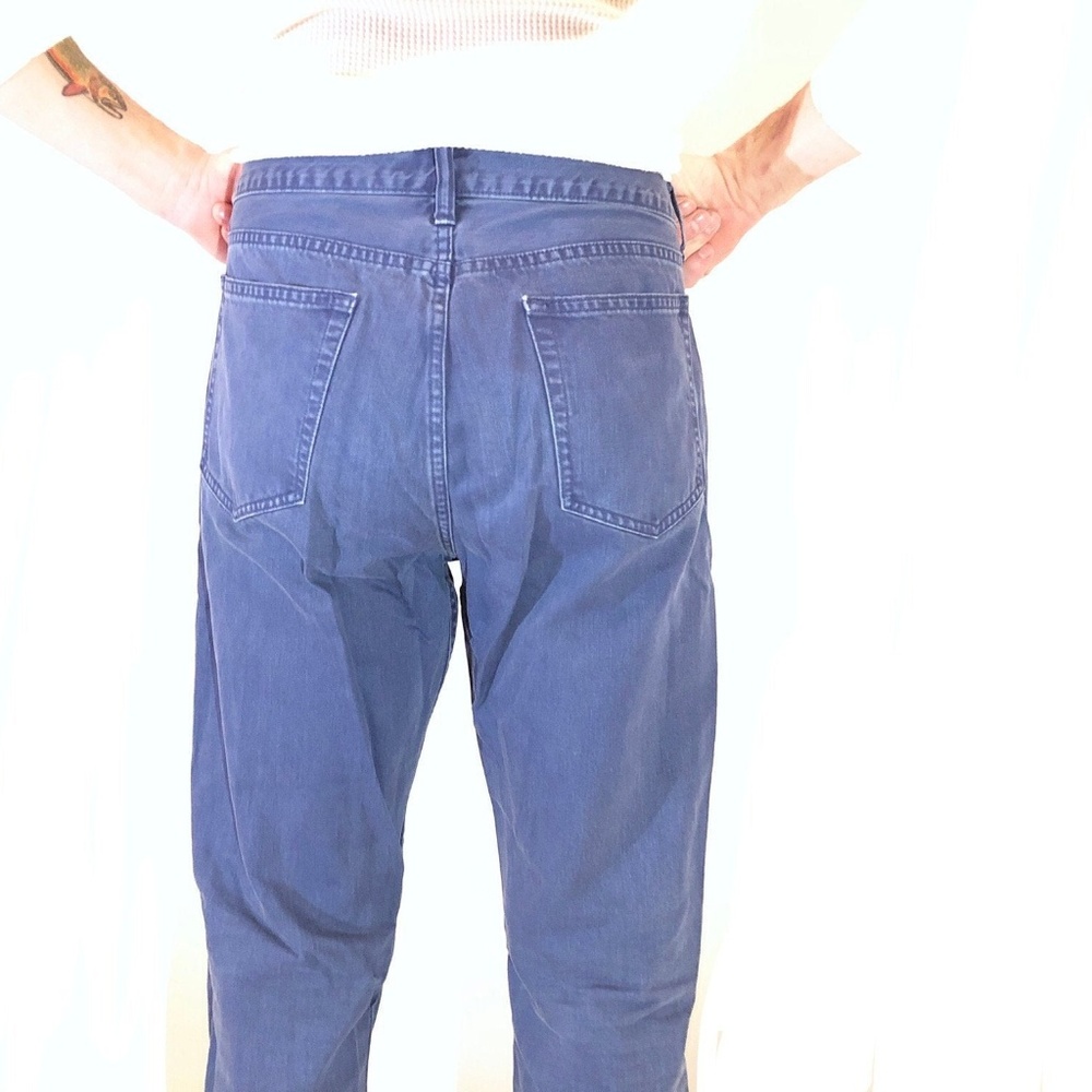 J.CREW Men's Blue Slacks, Slim Straight, 34 x 34